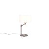Trio Cassio Table lamp matt nickel, 1-light source