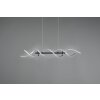 Trio Sequence Pendant Light LED aluminium, black, 1-light source