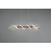 Trio Sequence Pendant Light LED brass, black, 1-light source