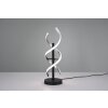 Trio Sequence Table lamp LED aluminium, black, 1-light source