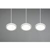 Trio Tray Pendant Light LED white, 3-light sources