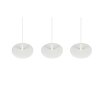 Trio Tray Pendant Light LED white, 3-light sources