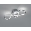 Reality Perugia Ceiling Light LED chrome, 1-light source