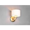 Trio Cassio Wall Light brass, 1-light source