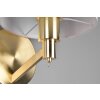 Trio Cassio Wall Light brass, 1-light source