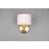 Trio Cassio Wall Light brass, 1-light source