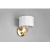 Trio Cassio Wall Light brass, 1-light source
