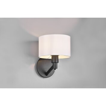 Trio Cassio Wall Light black, 1-light source