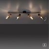 Leuchten-Direkt PASQUAL Ceiling Light black, 4-light sources