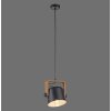 Leuchten-Direkt CUP Pendant Light black, 1-light source
