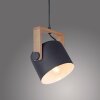 Leuchten-Direkt CUP Pendant Light black, 1-light source