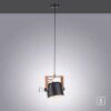 Leuchten-Direkt CUP Pendant Light black, 1-light source