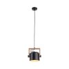 Leuchten-Direkt CUP Pendant Light black, 1-light source