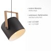 Leuchten-Direkt CUP Pendant Light black, 1-light source