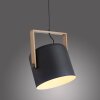 Leuchten-Direkt CUP Pendant Light black, 1-light source