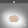 Leuchten-Direkt PAPEL Pendant Light white, 1-light source