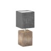 Fischer & Honsel Bronco Table lamp Wood like finish, 1-light source