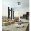 Fischer & Honsel Dima Ceiling Light black, 3-light sources