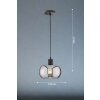 Fischer & Honsel Dima Pendant Light black, 1-light source