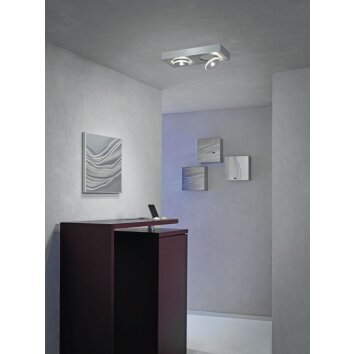 Escale SPOT IT ceiling light LED aluminium, 2-light sources