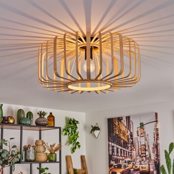 Oravi Ceiling Light Light wood, 1-light source