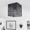 Cire Ceiling Light black, 1-light source
