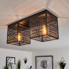 Cire Ceiling Light black, 2-light sources