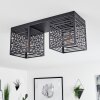 Cire Ceiling Light black, 2-light sources