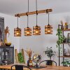 Anthe Pendant Light Ecru, black, 4-light sources