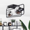 Agropoli Ceiling Light black, 2-light sources