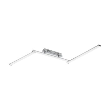 Eglo LASANA 2 ceiling light LED chrome, 3-light sources