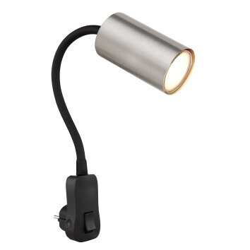 Globo ROBBY Wall Light black, 1-light source