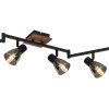 Globo CLAUDE Ceiling Light brown, black, 6-light sources