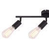 Globo MARTHA Ceiling Light black, 3-light sources