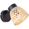 Brilliant Elize Wall Light black, 1-light source