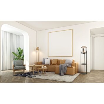 Fischer & Honsel Regi Floor Lamp black, 1-light source