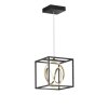 Fischer & Honsel Gisi Pendant Light LED black, 1-light source, Remote control