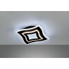 Fischer & Honsel Gorden Ceiling Light LED black, 1-light source, Remote control