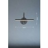 Fischer & Honsel Nami Wall Light LED black, 1-light source