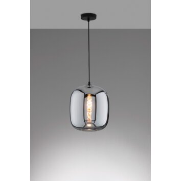 Fischer & Honsel Nayla Pendant Light black, 1-light source