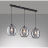 Fischer & Honsel Nayla Pendant Light black, 3-light sources
