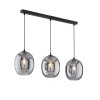 Fischer & Honsel Nayla Pendant Light black, 3-light sources