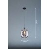 Fischer & Honsel Nayla Pendant Light black, 1-light source