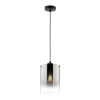 Fischer & Honsel Samu Pendant Light black, 1-light source