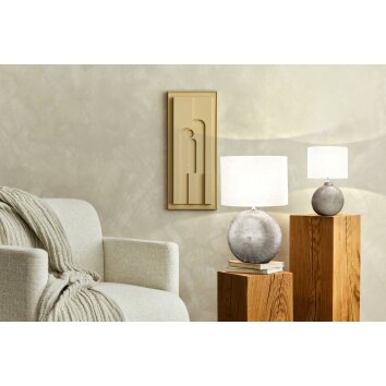 Fischer & Honsel Tobse Table lamp silver, 1-light source