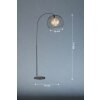 Fischer & Honsel Wire Floor Lamp black, 1-light source