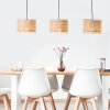 Brilliant Raffy Pendant Light black, 3-light sources