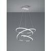 Reality Bologna Pendant Light LED chrome, 1-light source