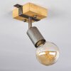 PRAIA Ceiling Light brown, grey, 1-light source