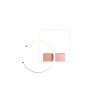 Reality Pivot Ceiling Light LED Rose gold, 1-light source